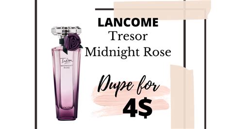 tresor midnight rose perfume dupe